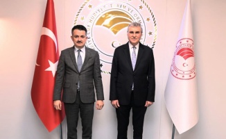 Sakarya Büyükşehir Belediye Başkanı Yüce'den Bakan Pakdemirli'ye ziyaret
