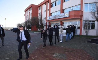 Trakya Üniversitesinde deprem tatbikatı etkiledi