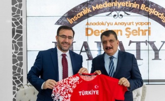 Atletizm Federasyonu Malatya Büyükşehir'i ziyaret etti 
