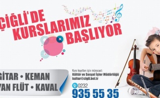 İzmir Çiğli'de yeni yılın ilk kursları başlıyor 