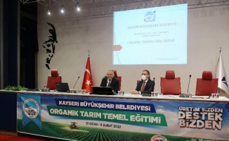 Kayseri'de Organik Tarım Temel Eğitim Programı açıldı   