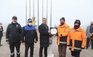 Ankara Gölbaşı'nda Başkan Şimşek’e davullu zurnalı karşılama