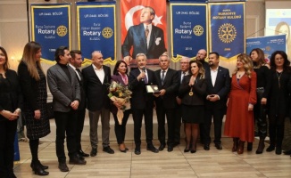 Bursa'da Bademli Rotary'dan Nilüfer'e teşekkür