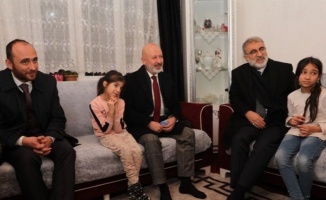 Kayseri Kocasinan'da Başkan Çolakbayrakdar'dan çat kapı ziyaret