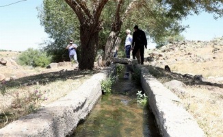 Kayseri Talas'ın mahzenleri suyuna kavuşuyor