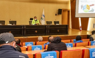 Kayseri Talas'ta belediye personeline eğitim