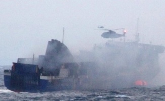 Yunanistan'da yolcu gemisinde yangın