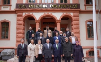 AK Parti Bilecik İl Başkanı Yıldırım’dan CHP’li Belediye Başkanvekiline hayırlı olsun ziyareti