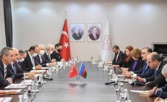 Bakan Özer, Azerbaycanlı mevkidaşını ağırladı