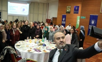 Bursa'da 'kadınlar' buluşması