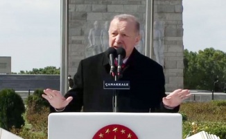 Cumhurbaşkanı Erdoğan: Çanakkale sembolleştirir