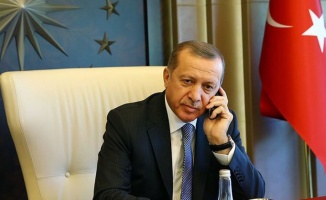 Cumhurbaşkanı Erdoğan'dan Berdimuhamedov'a tebrik telefonu
