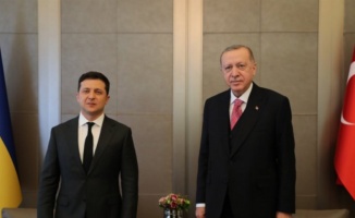 Cumhurbaşkanı Erdoğan, Zelenskiy'le görüştü