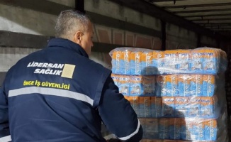 Gaziantep Büyükşehir'in insani yardım tırı Ukrayna için yola çıktı 