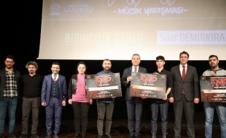 Gaziantep'in Kurtuluşu temalı Rap Müzik Yarışması'nda kazananlar belli oldu 