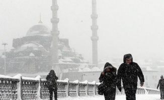 İstanbul için kar uyarısı 