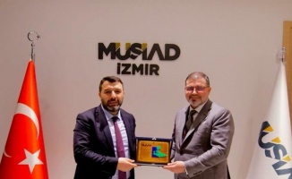 MÜSİAD İzmir, KOSGEB Başkanı Kurt’u misafir etti