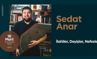 Sakarya'da kültür sanat etkinlikleri Sedat Anar konseriyle devam edecek