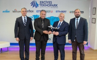 TUSAŞ Genel Müdürü Kotil, Erciyes Teknopark'ı ziyaret etti 