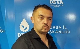 Bursa Büyükorhan'da DEVA İlçe Başkanı istifa etti!