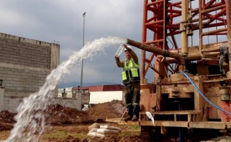 Hatay Kırıkhan'da yeni su kaynağı 