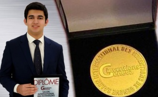 İstanbul'da yaşayan İranlı gencin buluşu altın madalya kazandırdı