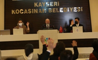 Kayseri Kocasinan Belediyesi Nisan Ayı Meclis Toplantısı gerçekleştirildi