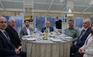 Kütahya'da basın mensuplarıyla iftar 