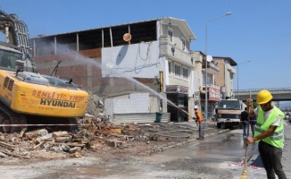 Bursa Beşyol'da yıkımlara devam