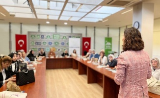 Bursa'da enerjik tüyolar, kadınlarla paylaşıldı