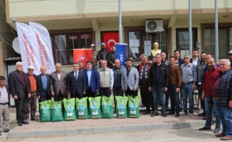 Bursa Mudanya'da silajlık mısır tohumu desteği