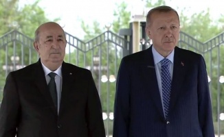 Cezayir Cumhurbaşkanı Ankara'da