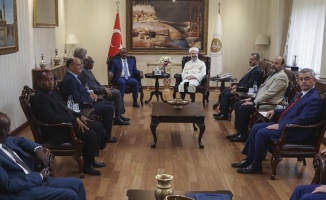 Diyanet İşleri Başkanı, Cibutili mevkidaşını ağırladı