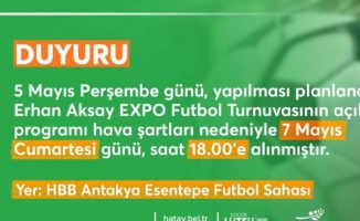 Erhan Aksay XPO Futbol Turnuvası'nın açılışı belli oldu 
