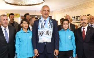 Kültür ve Turizm Bakanı Ersoy, Mardin’e geldi 