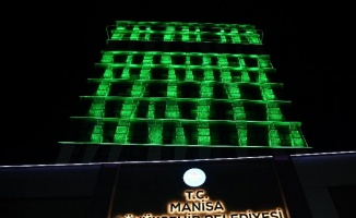 Manisa Büyükşehir, Çölyaklılar için yeşil renge büründü