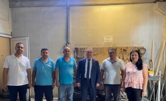 Manisa Büyükşehir’den Turgutlu ve Salihli’ye iş güvenliği ziyareti