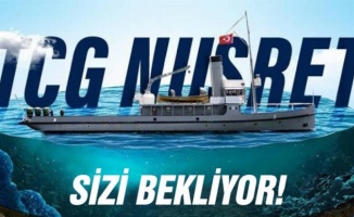 TCG Nusret gemisi Bursa limanlarına geliyor