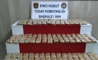 Van Başkale'de 72,5 kilogram eroin ele geçirildi