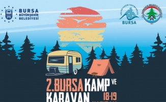 Bursa Harmancık 'Kamp Karavan'a hazır