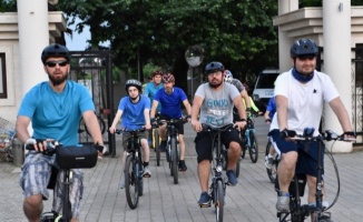 Bursa Osmangazi'de bisiklet keyfi