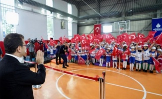 İstanbul'un 24 ilçesinde 35 okul spor salonuna kavuştu