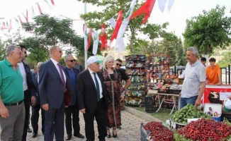 Malatya Yeşilli’de Kiraz Festivali coşkusu yaşandı