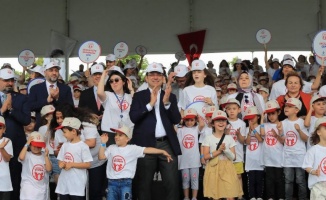 'Yuvamız İstanbul'un miniklerinde mezuniyet sevinci