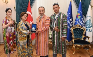 'Altın Karagöz' ekiplerinden Başkan Aktaş'a ziyaret