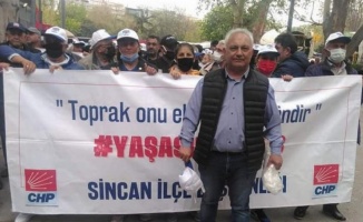 Ankara Sincan'da CHP'liler Madımak katliamını unutmadı