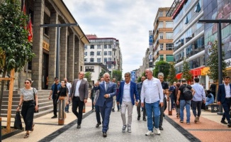 Başkan Zorluoğlu ve Şenol Güneş birlikte Trabzon’u gezdi