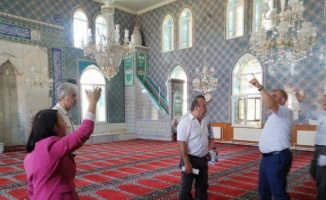 Bilecik Pazaryeri'nde tarihi cami restore ediliyor