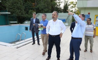 Bursa'da 'Havuzlu Park’ta büyük dönüşüm başladı