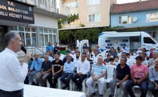 Bursa İnegöl Belediyesi 'Kurşunlu Mahallesi' ile buluştu